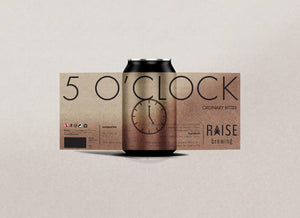 5 O'CLOCK, Ordinary bitter, 4% - 12 x 330 ml